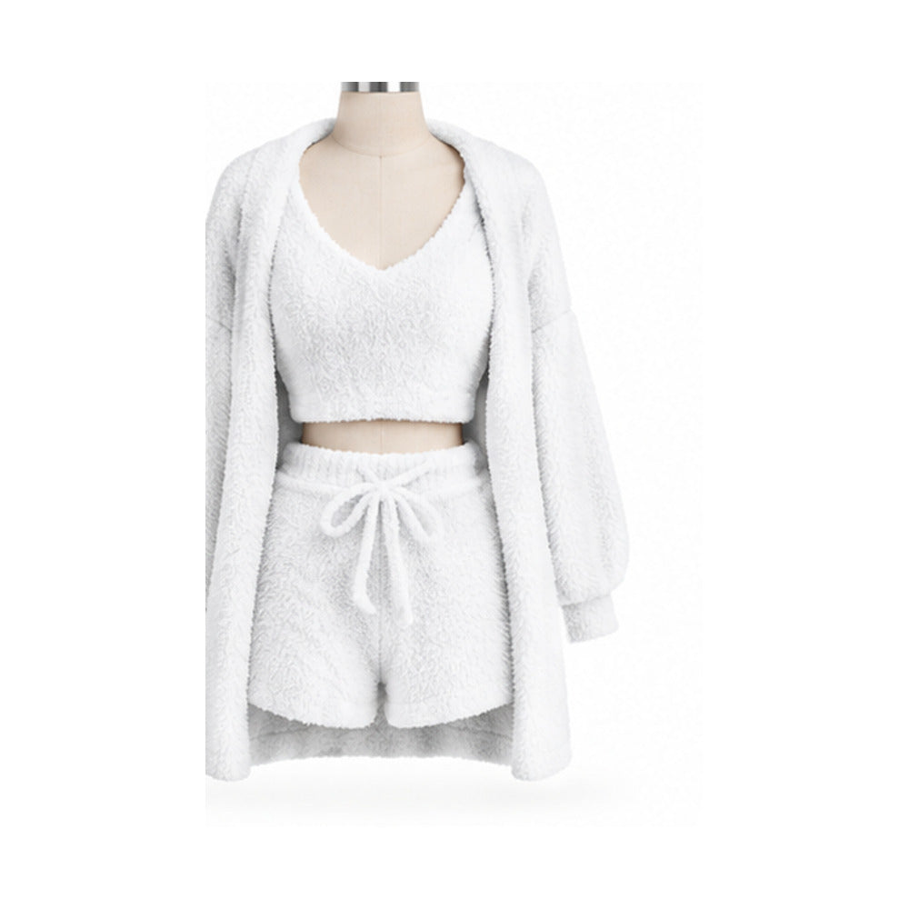 CozyCloud three-piece lounge set in White