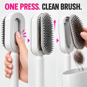 One-press hair removal mechanism